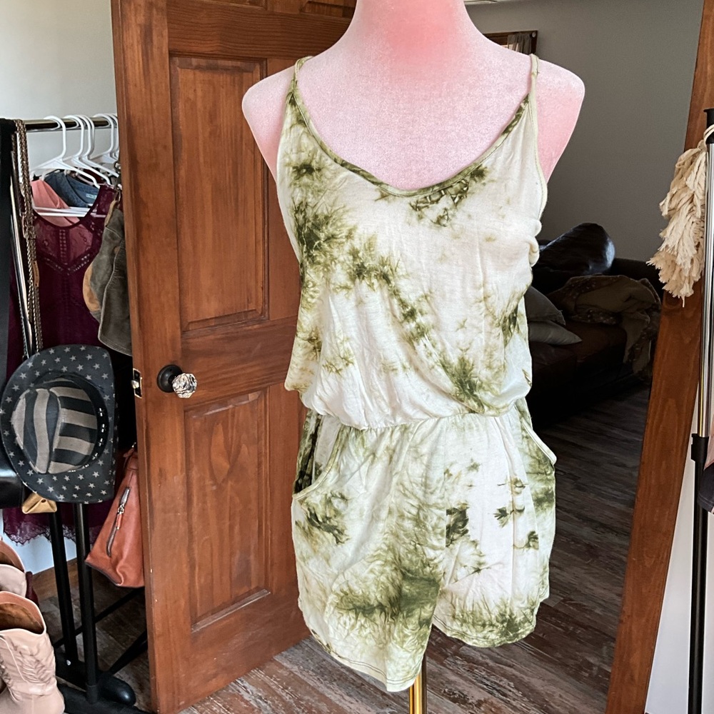 Tie dye romper